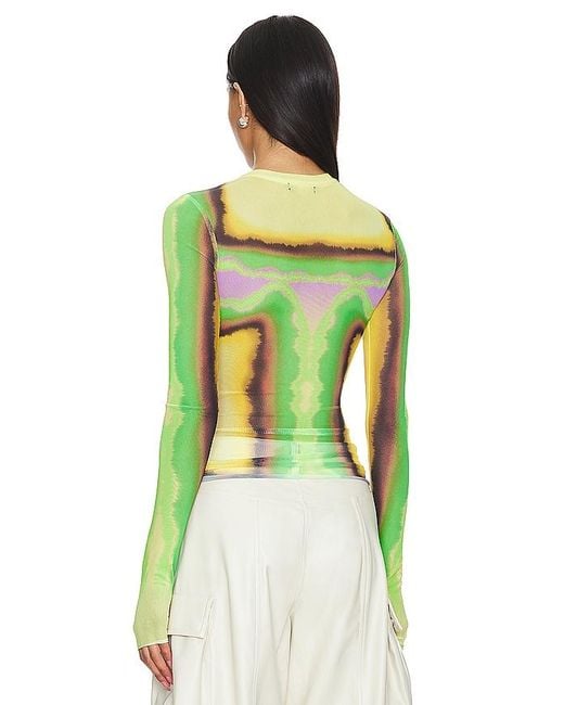 AFRM Green Kaylee Top