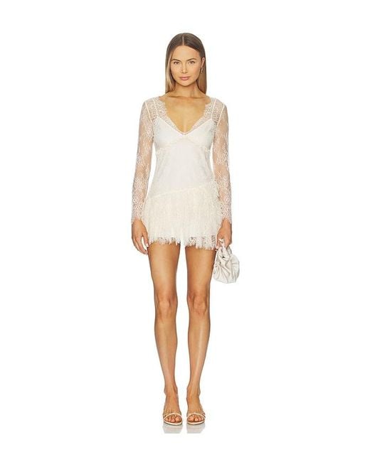 LoveShackFancy White Seelie Dress