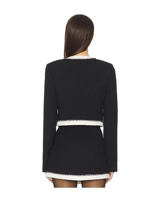 LoveShackFancy Black Ralphette Jacket
