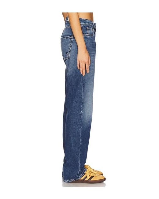 ICON DENIM Blue Iris Wide Leg Jeans