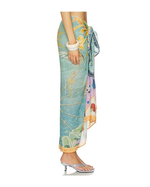 Agua Bendita Multicolor Marine Solstice Sarong