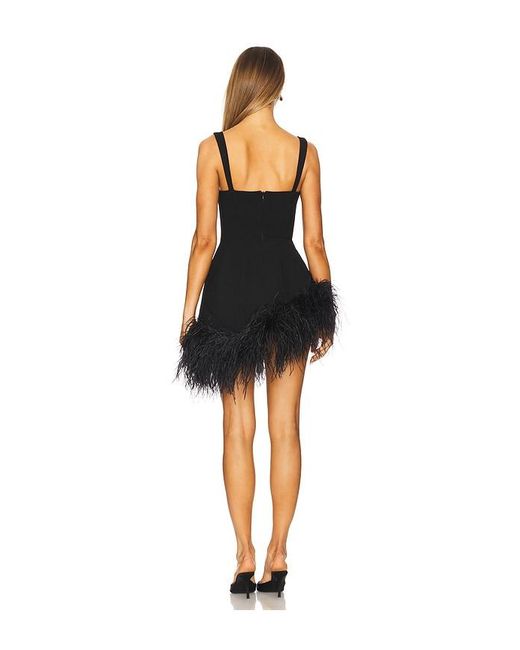 Santa Brands Black Swan Mini Dress