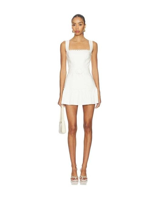 Amanda Uprichard White Lena Romper