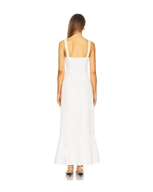 MORE TO COME White Lyanna Maxi Skirt Set