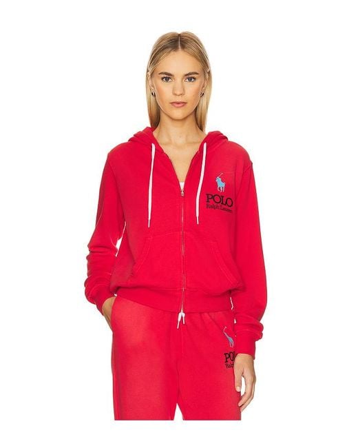 Sudadera En Color Rojo Talla (También En M, S, Xl, Xs, Xxs) Polo Ralph Lauren de color Red