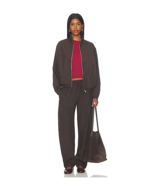 Leset Brown Kyoto Windbreaker