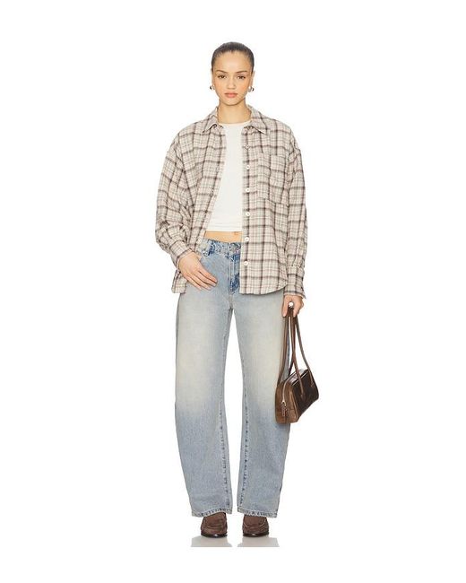 A.Brand Blue 95 Barrel Jeans