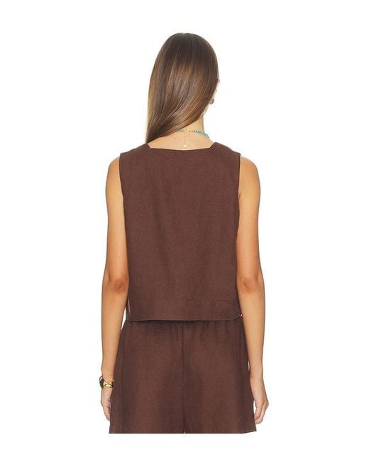 Rails Brown Alira Top