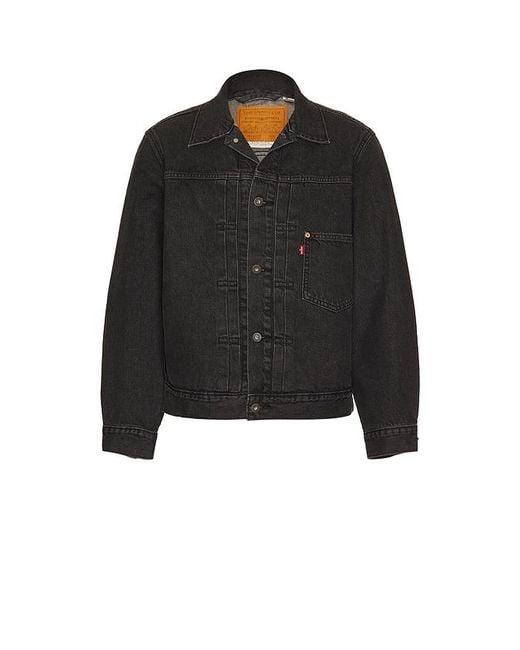 Levi's Type I Trucker Jacket in Black for Men | Lyst UK