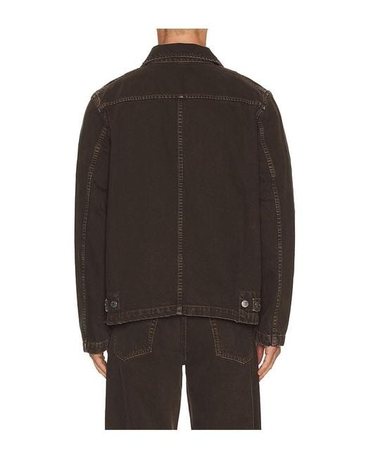 sunflower Black Worker Jacket for men
