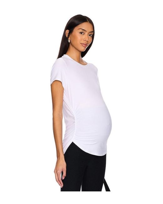 Beyond Yoga Featherweight One & Only マタニティティーシャツ White