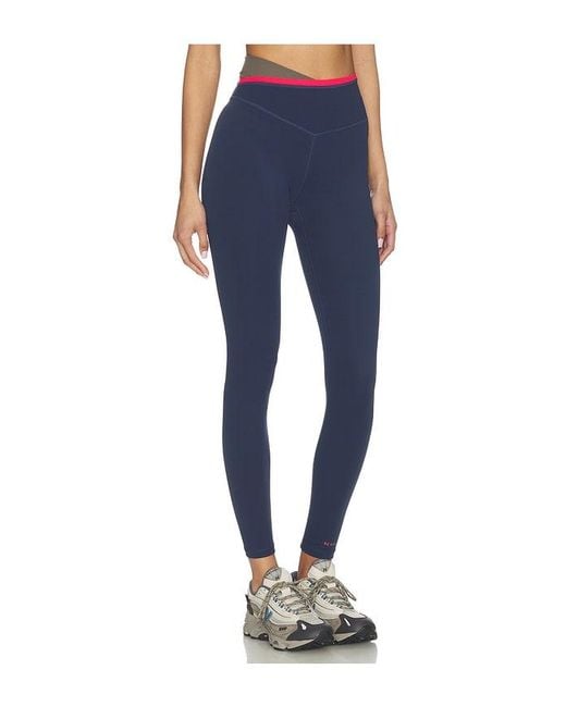 P.E Nation Blue Status Full Length Legging