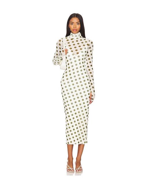 AFRM White Shailene Dress