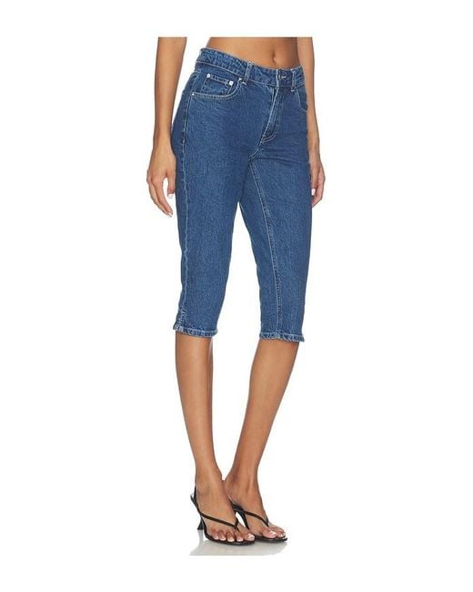 Steve Madden Blue Devan Jean