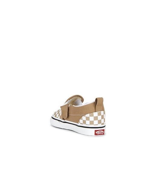 Vans White Toddlers Slip On Sneaker