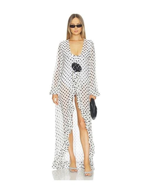 Caroline Constas White Charlotte Coverup