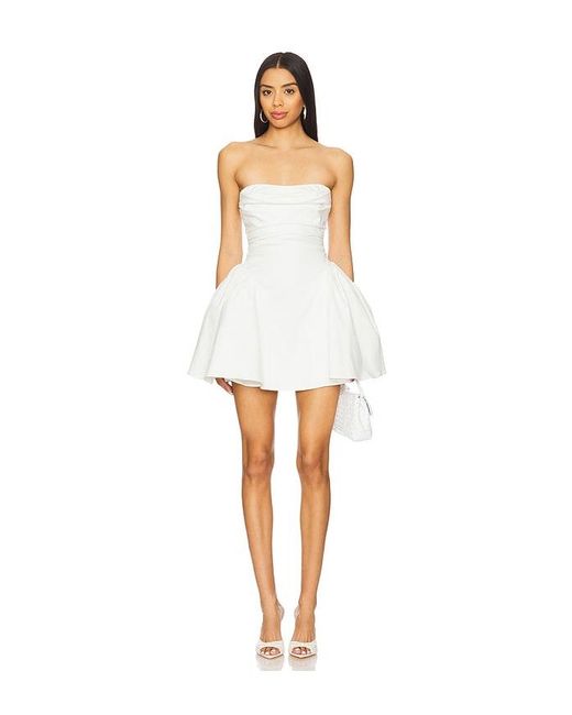 MAJORELLE White Winnie Mini Dress