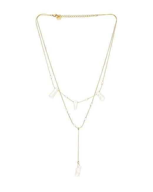 BRACHA White Pearl Bay Necklace