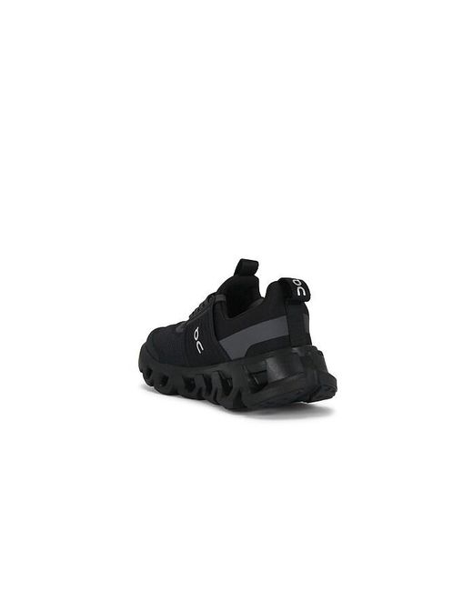 On Shoes Black Youth Cloudswift Sneaker
