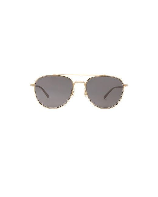 Oliver Peoples Black Rivetti Sunglasses for men