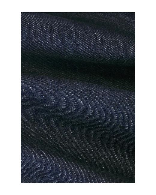 GRLFRND Blue Austen High Rise Curve