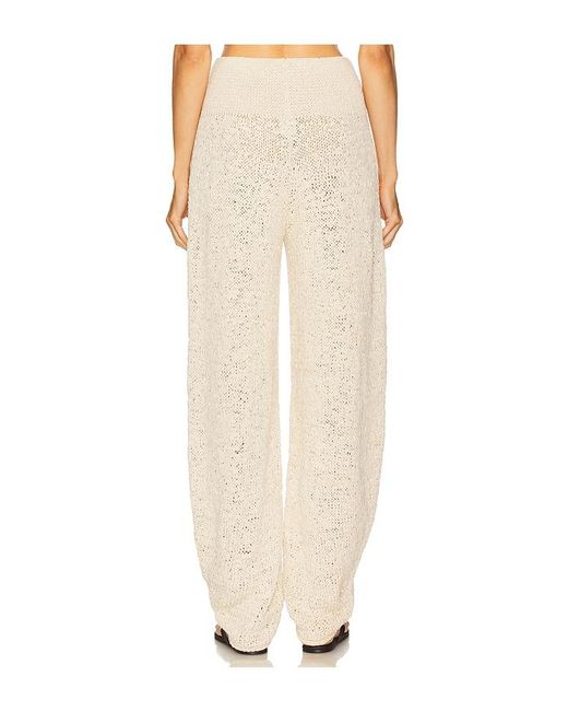 Helsa White Janize Knit Pant