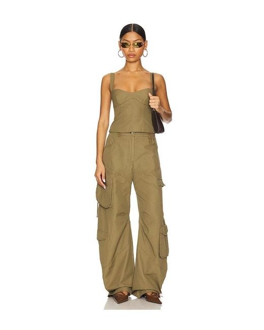 Camila Coelho Green Gigi Pant