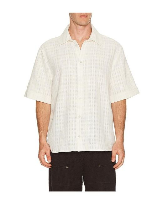 Won Hundred White Daniel Shirt for men