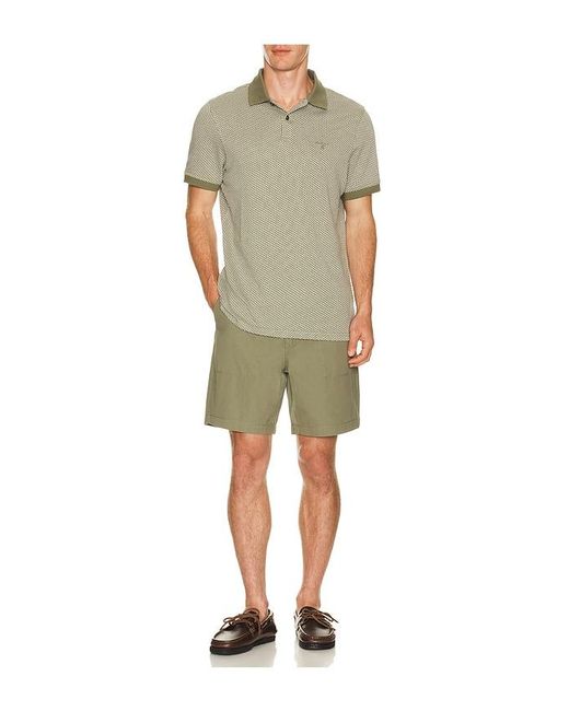 Barbour Green Sherburn Cotton Short for men