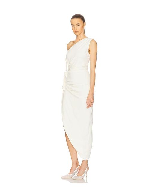 Helsa Natural The Seline Dress With Bows