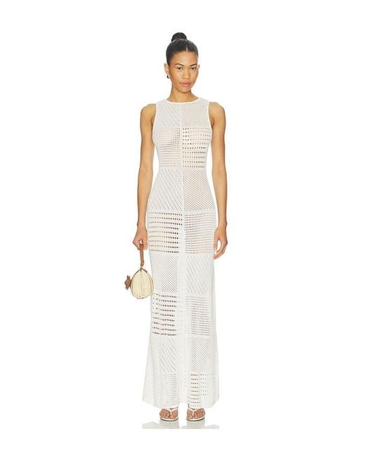 Solid & Striped White The Morenzo Dress