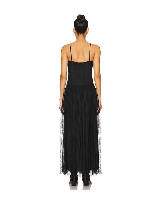 House of Harlow 1960 Black X Revolve Ina Maxi Dress