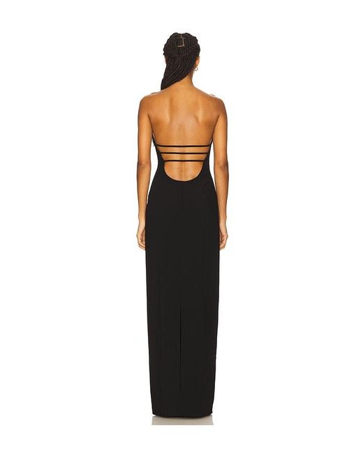 Lovers + Friends Black Laveau Gown