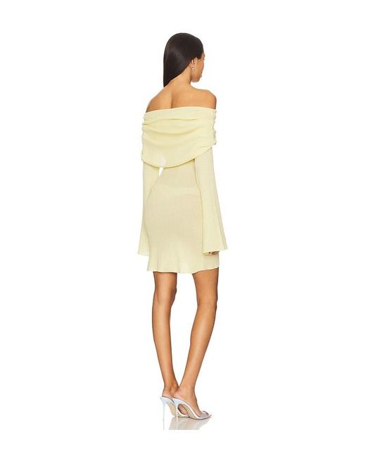 SER.O.YA Natural Xen Knit Mini Dress