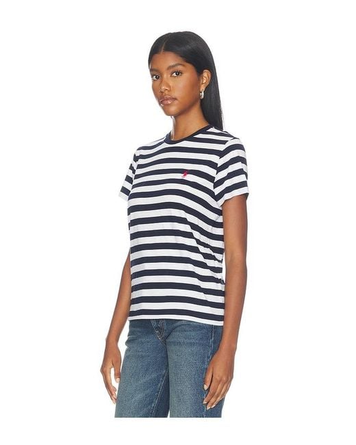 Polo Ralph Lauren Blue Jersey Crew Neck T-Shirt