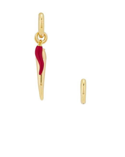 Timeless Pearly Multicolor Double Chili Earrings