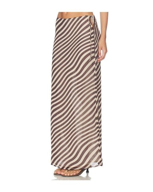 ALL THE WAYS Natural Jade Maxi Skirt
