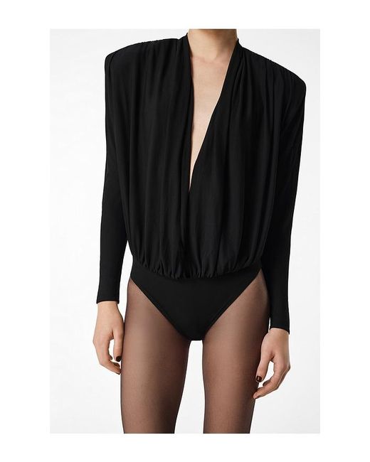 REVOLVE LOS ANGELES Black Rielle Bodysuit