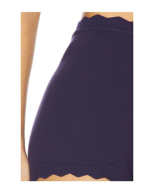 Nia Blue Mazzy Knit Short