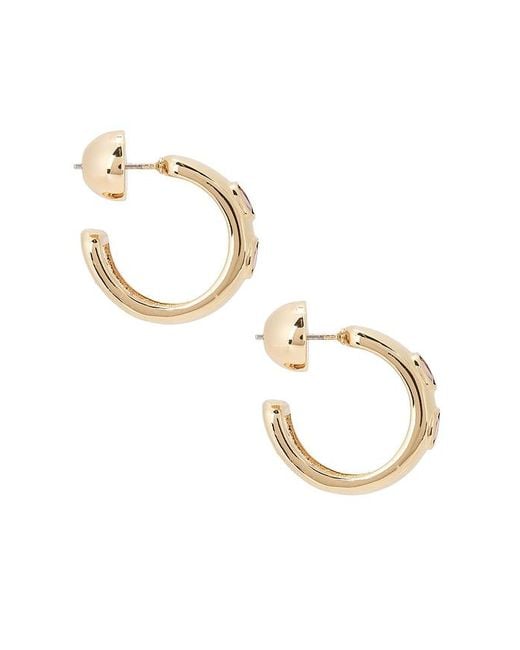 Ettika Metallic Everyday Mini Hoops