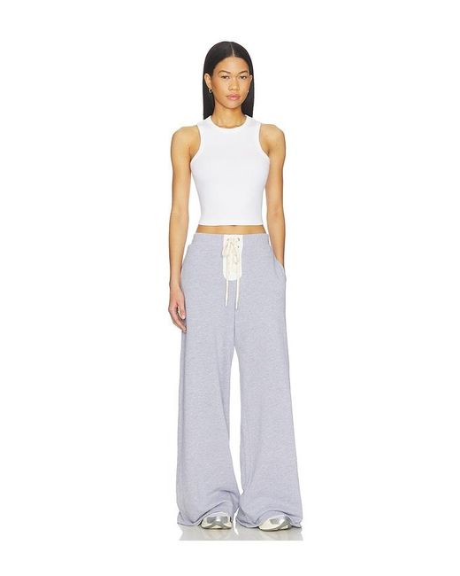 Year Of Ours White Football Sweatpant