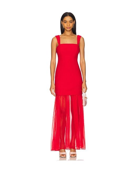 Lovers + Friends Danielle ガウン Red