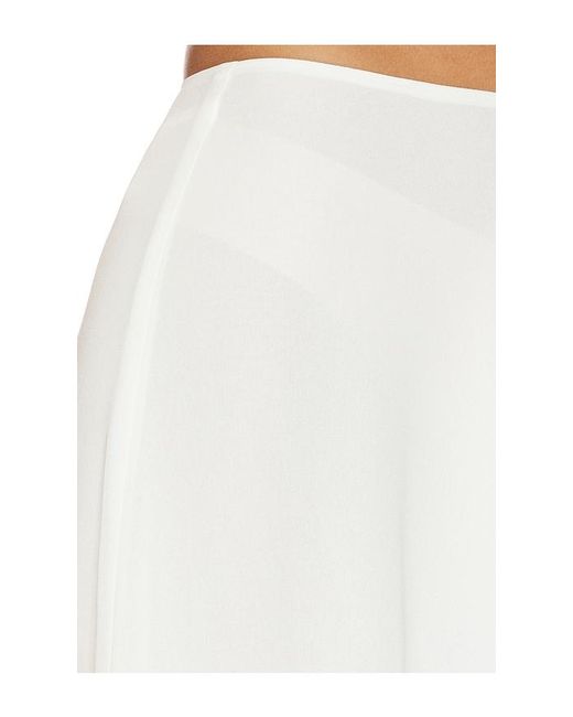 V. Chapman White Carter Maxi Skirt