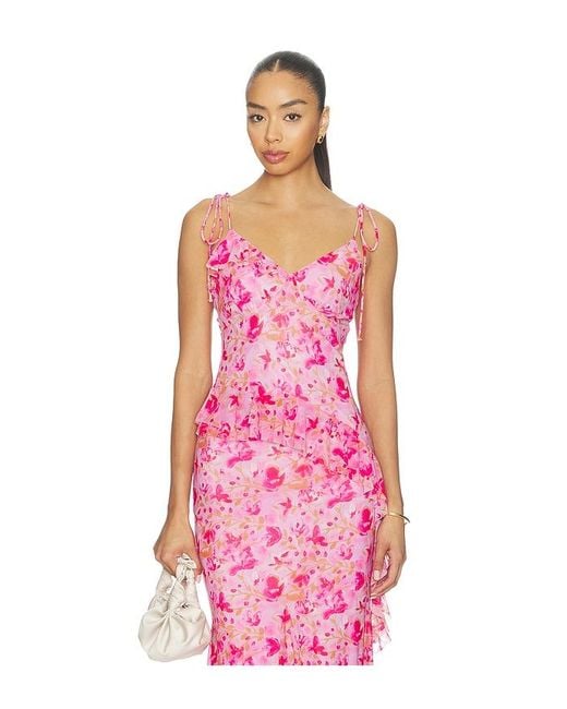 Astr Pink Mejra Top