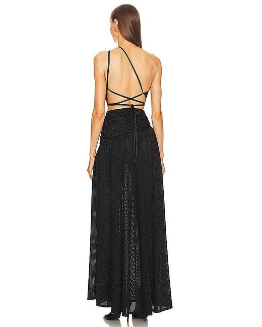 Michael Costello Black X Revolve Fairleigh Gown