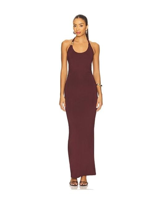 SNDY'S Red Ash Tank Dress