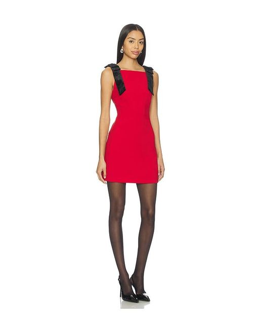 Astr Red Ambria Dress