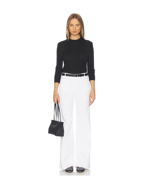 Citizens of Humanity White Kimberly Patch Pocket Flare Jeans