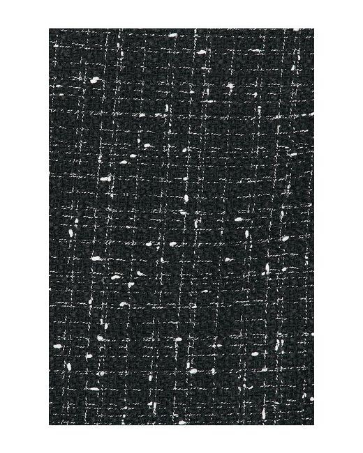 LOBA Black Deandra Tweed Mini Dress