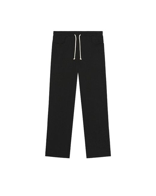 KROST Black Five Pocket Sweatpant for men